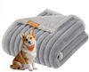 Feandrea Hundedecke, wasserdichte Decke, L, 127 x 102 cm, für kleine, mittelgroße Hunde, beidseitig verwendbar, Hundesofa waschbar, taubengrau-hellgrau PPBDE035G01 Bild 1