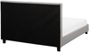 Wasserbett ROCHELLE 160 x 200 cm Stoff Hellgrau Bild 5