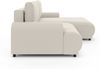 Ecksofa Lounge Schlaffunktion Bettkasten moderne L-Couch Ecke Rechts Beige Bild 4