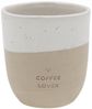 Eulenschnitt Cappuccinotasse COFFEE LOVER, Steingut Bild 4