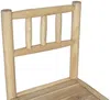 Vente-unique - TULUM Garden dining set Holz, Platte Beige - B 54 cm100 cm x H 90 cm76 cm x L 45 cm180 cm Bild 4