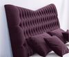 Meisterbetten Boxspringbett Juve 120x220 in VS-Brombeere, Matratzenbezug Optiflex, Ergoflex-Topper Bild 4