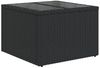 vidaXL 10-tlg. Garten-Sofagarnitur mit Kissen Schwarz Poly Rattan 3223044 Bild 5