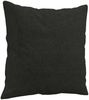 vidaXL Zierkissen 2 Stk. Schwarz 40x40 cm Stoff 349475 Bild 3