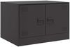 vidaXL Couchtisch Schwarz 67x50x44 cm Stahl 841727 Bild 2