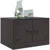 vidaXL Couchtisch Schwarz 67x50x44 cm Stahl 841727 Bild 4