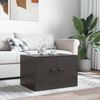 vidaXL Couchtisch Schwarz 67x50x44 cm Stahl 841727 Bild 3