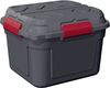 Sunware Q-line wasserdichte Aufbewahrungsbox 90L anthrazit rot Outdoor Camping-Kiste Bild 5