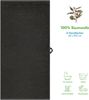 Hammetex 4er Badetuch Set, 100% Baumwolle Premium Qualität Groß 50x100 cm Handtuch, Weich Saugstark Schnell Trocknendes Händehandtuch, Anthrazit Bild 2