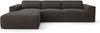 AX LIVING Wohnlandschaft mit Schlaffunktion Ruyam Grau Sofa 310 cm L Bild 2