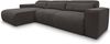 AX LIVING Wohnlandschaft mit Schlaffunktion Ruyam Grau Sofa 310 cm L Bild 3