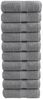 vidaXL Premium-Waschtücher SOLUND 10 Stk. Grau 30x30 cm 600 g/m² 137301 Bild 1
