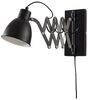 Lindby Wandleuchte Merle, Metall, Schwarz IP20, 1 x 40 W Bild 1