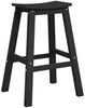 vidaXL Barhocker 2 pcs Schwarz 52 x 43 x 73,5 cm HDPE 42006611 Bild 4