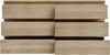 Forte EDMORE Kommode 150 160, moderne Kommode mit 6 Schubladen, Holzwerkstoff, Sonoma Eiche Holzdekor, 153,9 cm breit x 79,8 cm hoch x 42,2 cm tief Bild 4