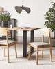 Esszimmerstuhl 2er Set SCANDIA Holz Taupe Bild 3