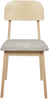 Esszimmerstuhl 2er Set SCANDIA Holz Taupe Bild 5