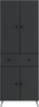 vidaXL 2 pcs Schwarz 3416908 Bild 4