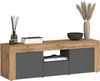 OTTO home Lowboard CHRONOS Breite 155 cm mit 2 Türen, 1 Schublade,1 offenes Fach (1 St), TV-Board, Sideboard niedrig, Grifflos mit Push to Open 'Made in Italy' Bild 4
