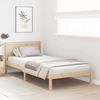 vidaXL Bettgestell Braun 90 x 190 cm Massivholz Kiefer 872212 Bild 3
