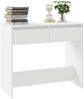 vidaXL Konsolentisch Weiß 89x41x76,5 cm Holzwerkstoff 809566 Bild 4