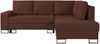 Selsey 'Larelle' Ecksofa mit Schlaffunktion & Bettkasten, Chenille, Ottomane rechts, Kupfer Bild 5