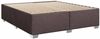 vidaXL Boxspringbett mit Matratze Dunkelbraun 180x200 cm Stoff 3290563 Bild 5