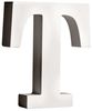 MDF Buchstabe T, FSC 100%, 9,3x2x11cm, weiß Bild 1