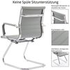WAHSON OFFICE CHAIRS Bürostuhl 2 PU-Leder-Freischwinger Besucherstühle mit Chromgestell Bild 2