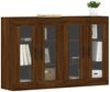 vidaXL Wandschränke 2 Stk. Braun Eichen-Optik Holzwerkstoff 3197912 Bild 3