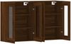 vidaXL Wandschränke 2 Stk. Braun Eichen-Optik Holzwerkstoff 3197912 Bild 5