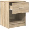 vidaXL Nachttische 2 Stk. mit Schublade Sonoma-Eiche 40x34x50 cm 858772 Bild 5