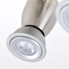 LED Deckenleuchte, 2 flammig, Spots flexibel, Chrom Bild 2