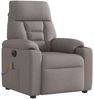 vidaXL Massagesessel Elektrisch Taupe Stoff 3303029 Bild 4