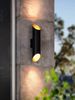 Eglo WANDLEUCHTE LED 2X3,7W WW (AGOLADA IP44 SCHWARZ) Bild 3