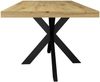 Esstisch Elgin 2 210-310x80x100 Metall+Holzwerkstoff Schwarz/Asteiche Bild 5