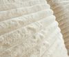 Boxspringbett Dream-Well Plüsch-Cord Beige 200x200 cm Bonell-Matratze PU-Topper Bild 3