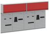 vidaXL Werkzeugschrank-Set 6 pcs Rot Pulverbeschichteter Stahl 3321415 Bild 2