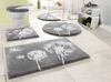 Grund Badematte Pusteblume, Badvorleger, Badezimmer Teppich, sehr weich, Höhe 20 mm, rutschhemmend beschichtet, schnell trocknend, fußbodenheizungsgeeignet, Polyacryl, rechteckig, weiche Haptik, auch als 2-teiliges Set erhältlich, Made in Europe Bild 2