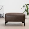 Bronx71 Leder Hocker Vegas rechteckig braun Bild 5