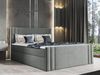 Boxspringbett Harlon, Grau, 180x200 cm Bild 2