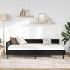 vidaXL Eckbettgestell mit Kopfteil Schwarz 90 cm x 200 cm Samt 42016159 Bild 3