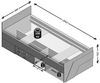 Jugendbett NONA Bett Bettanlage mit Nachtkommode Sandeiche 90x200 cm Bild 5