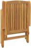vidaXL Gartenstühle mit Kissen 4 Stk. Massivholz Teak 3196470 Bild 3