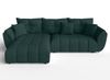 AX LIVING L Form Ecksofa grün Verciani Schlaffunktion Bettkasten 280cm Bild 5