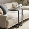 SoBuy FBT44-HG Couchtisch, Spanplatte, PVC-Furnier, Grau, 40 x 60 x 30 cm Bild 5