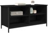 vidaXL TV-Schränk Schwarz Eichen-Optik 100 x 40 x 50 cm Holzwerkstoff 881889 Bild 3