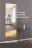 ibonto WANDSPIEGEL 120x40 cm Transparent rechteckig rechteckigen Format (H 3.5 x T 120 x B 40 cm) Bild 4