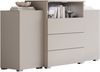 Home affaire Sideboard URBAN III, Moderne Kommode mit 3 Schubladen und 4 Fächern, Breite 150 cm Bild 2
