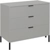 Kommode >Bonnie< in kreidegrau matt lack - 81x80x45cm (BxHxT) Bild 3